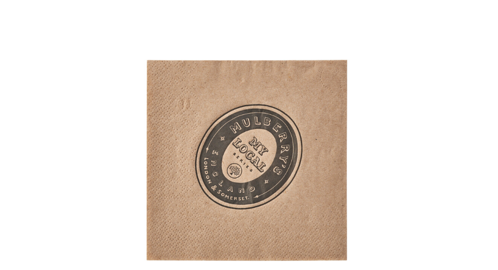 Cocktail Napkins Branded Napkins & Cutlery Sleeves