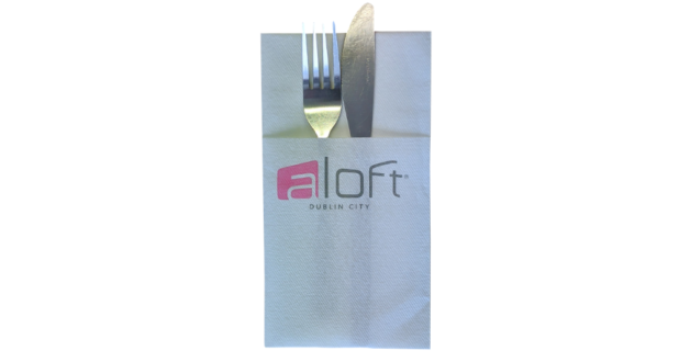 Pouch Napkins Printed Napkins & Cutlery Sleeves